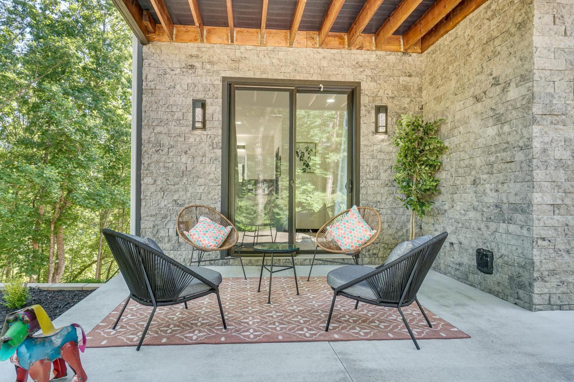 Luxury Modern Home On Golf Course With Game Room! Helen Exterior foto