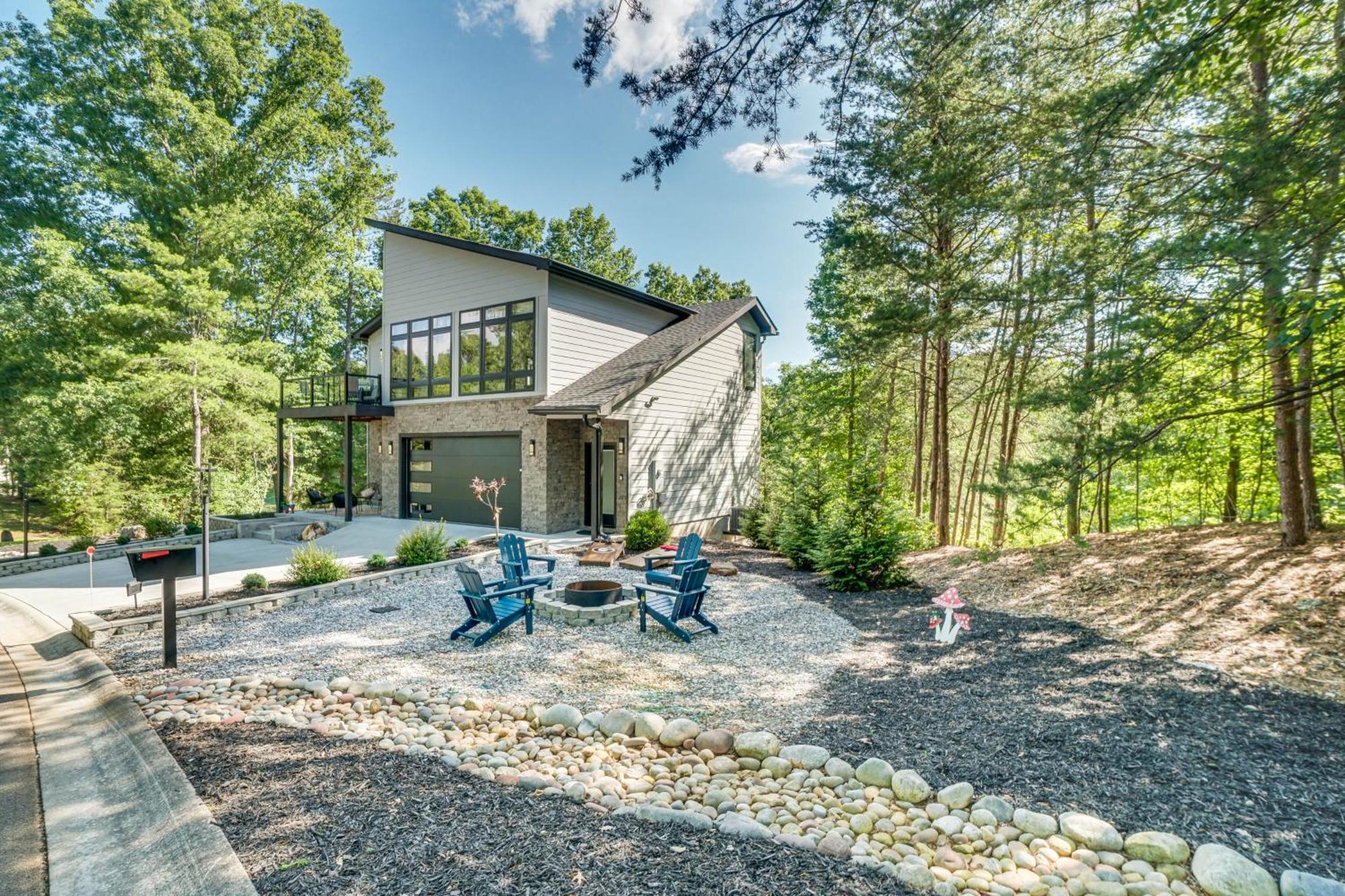 Luxury Modern Home On Golf Course With Game Room! Helen Exterior foto